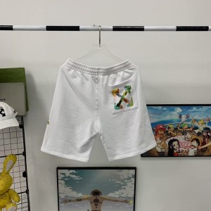 「#5170」Off White 2025 new 3D graffiti shorts