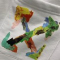 「#5170」Off White 2025 new 3D graffiti shorts