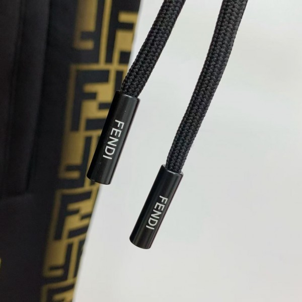 Fendi 2025 new logo printed cotton shorts