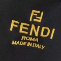 「#5175」Fendi 2025 new logo printed cotton shorts