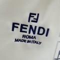 「#5176」Fendi 2025 new logo printed cotton shorts