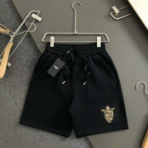 「#5177」Fendi 2025 new shield logo printed cotton shorts