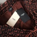 「#5178」Fendi 2025 new full print logo printed cotton shorts