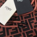 「#5178」Fendi 2025 new full print logo printed cotton shorts