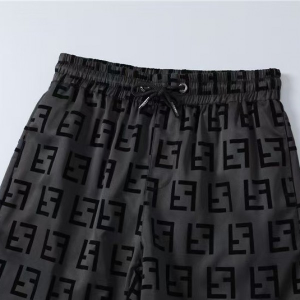 Fendi 2025ss summer new beach pants quick-drying fabric