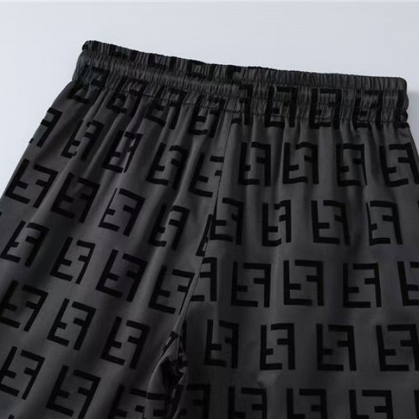 Fendi 2025ss summer new beach pants quick-drying fabric