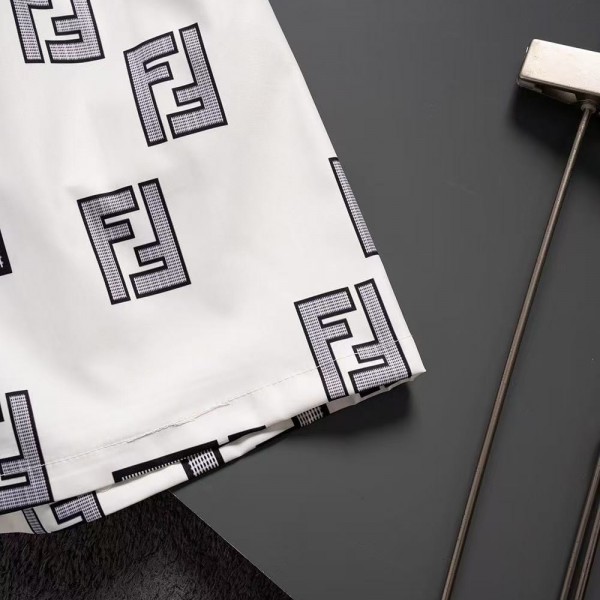 Fendi 2025ss summer new beach pants quick-drying fabric