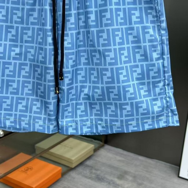 Fendi 2025ss summer new beach pants quick-drying fabric