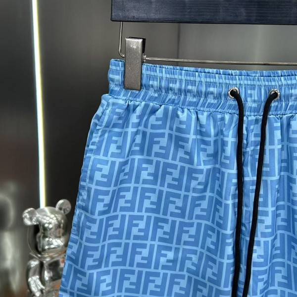 Fendi 2025ss summer new beach pants quick-drying fabric