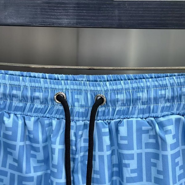 Fendi 2025ss summer new beach pants quick-drying fabric