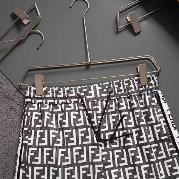 Fendi 2025ss summer new beach pants quick-drying fabric