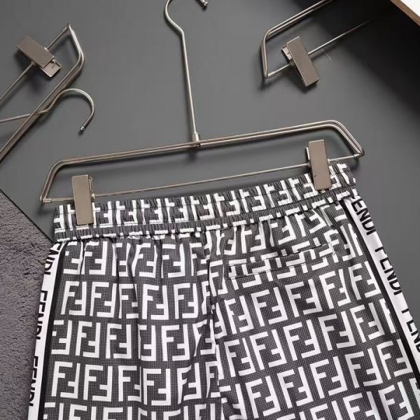 Fendi 2025ss summer new beach pants quick-drying fabric