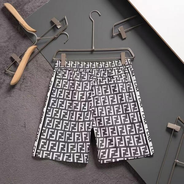 Fendi 2025ss summer new beach pants quick-drying fabric