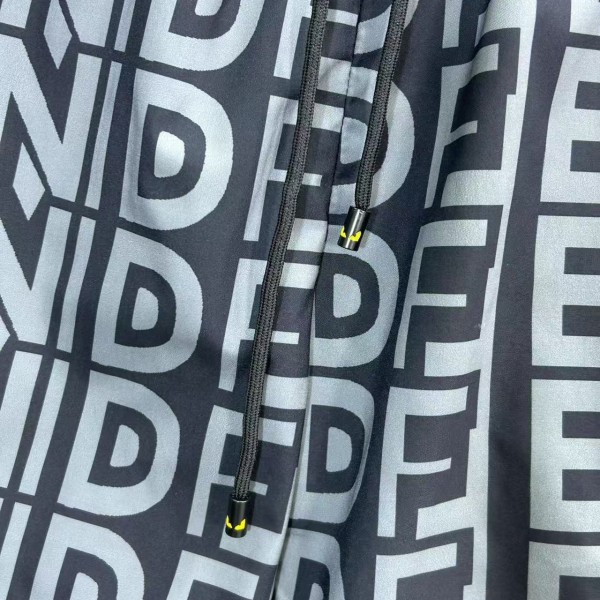 Fendi 2025ss summer new beach pants quick-drying fabric