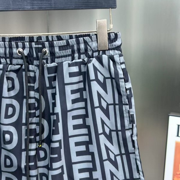 Fendi 2025ss summer new beach pants quick-drying fabric