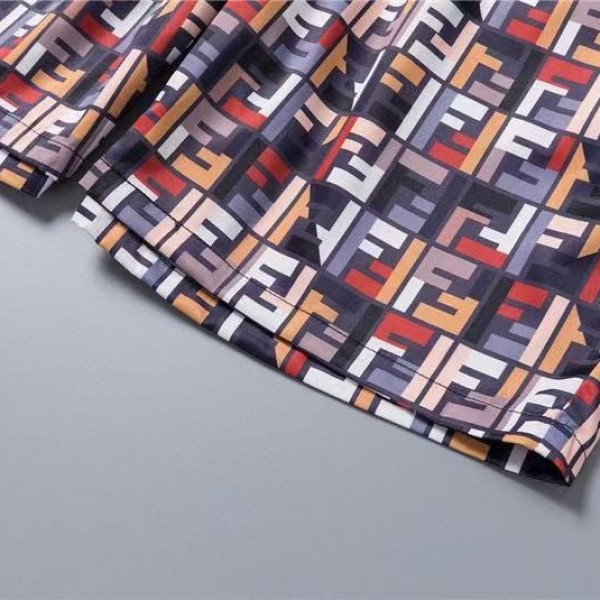 Fendi 2025ss summer new beach pants quick-drying fabric