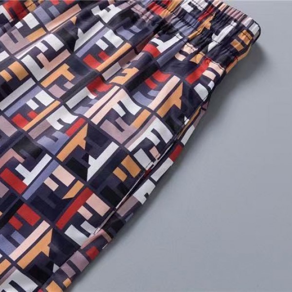 Fendi 2025ss summer new beach pants quick-drying fabric
