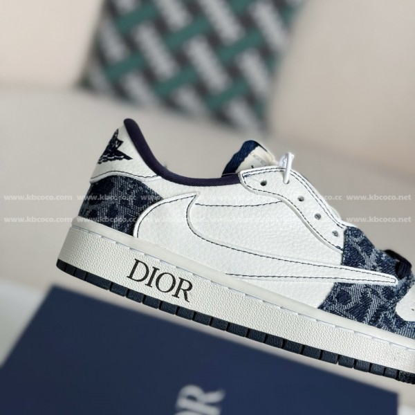 Dior x Jordan Air Jordan 1 Low Golf 6.0 Sneakers