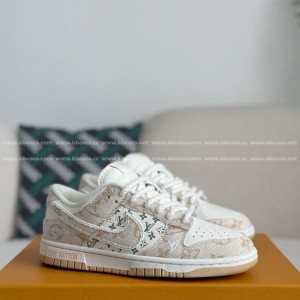 「#5200」LOUIS VUITTON x Nike Dunk Casual Sneakers