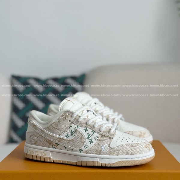「#5200」LOUIS VUITTON x Nike Dunk Casual Sneakers