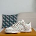 「#5200」LOUIS VUITTON x Nike Dunk Casual Sneakers