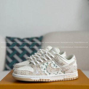 「#5200」LOUIS VUITTON x Nike Dunk Casual Sneakers
