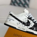 「#5201」LOUIS VUITTON x Nike Dunk Casual Sneakers