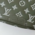 「#5217」LV DISCOVERY FULL LEATHER CHEST BAG  M12508,SIZE:15*9*44cm