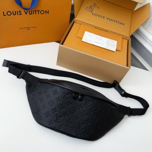 「#5218」LV DISCOVERY FULL LEATHER CHEST BAG  M44388,SIZE:47*20*9cm