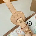 「#5221」LV ALL IN BB White Three-Color Handbag M13089,Size:18*12*16cm