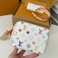 「#5221」LV ALL IN BB White Three-Color Handbag M13089,Size:18*12*16cm