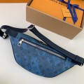 「#1357」Louis Vuitton 2023 New DISCOVERY Droplet Blue Waistpack M22576 Size: 44 * 15 * 9cm