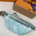 「#1358」Louis Vuitton 2023 New DISCOVERY Water Drop Green Waistpack M22765 Size: 44 * 15 * 9cm