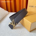 「#1416」Louis Vuitton New pattern steel buckle 4.0cm Belt 000150