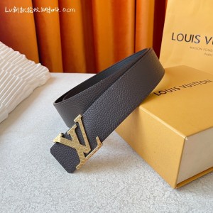 「#1416」Louis Vuitton New pattern steel buckle 4.0cm Belt 000150