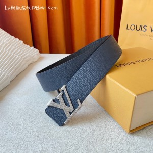 「#1417」Louis Vuitton New pattern steel buckle 4.0cm Belt 000150