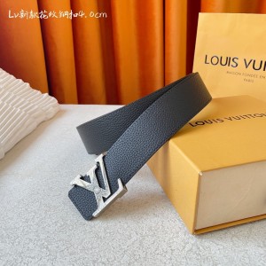 「#1419」Louis Vuitton New pattern steel buckle 4.0cm Belt 000150