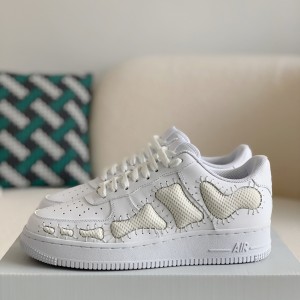 「#1436」Nike Remake AF1 Skeleton Customized Shoe