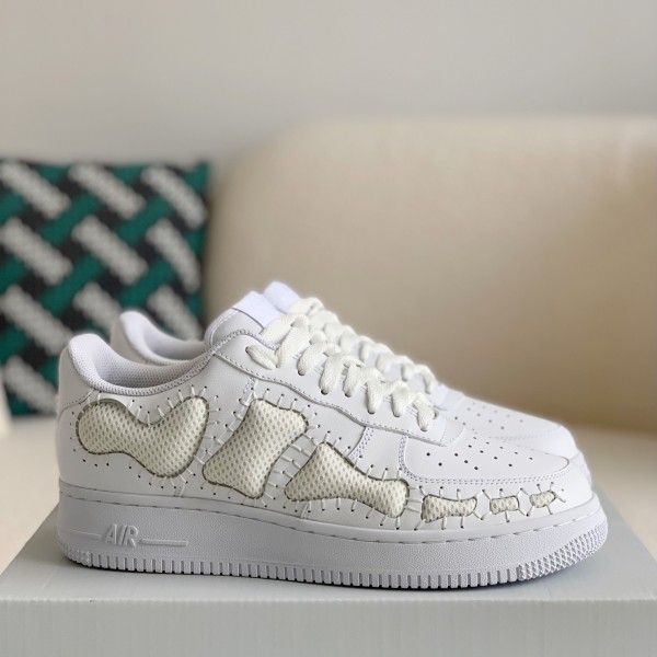 「#1436」Nike Remake AF1 Skeleton Customized Shoe