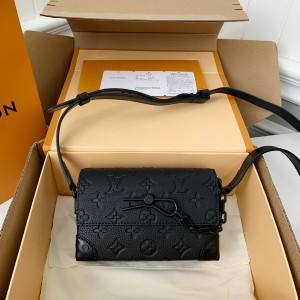 「#1450」Louis Vuitton STEAMER Mini Men's Handbag M81746, Top Quality Size: 18 * 11 * 6.5cm