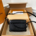 「#1461」LOUIS VUITTON MINI SOFT TRUNK BAG M55702 18.5*13*8CM
