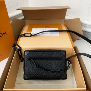 「#1461」LOUIS VUITTON MINI SOFT TRUNK BAG M55702 18.5*13*8CM