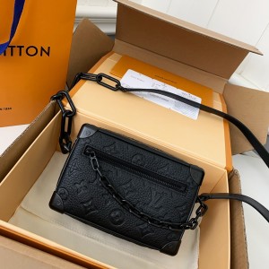 「#1461」LOUIS VUITTON MINI SOFT TRUNK BAG M55702 18.5*13*8CM