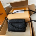 「#1461」LOUIS VUITTON MINI SOFT TRUNK BAG M55702 18.5*13*8CM