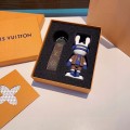 「#1468」Louis Vuitton rabbit doll monogram keychain