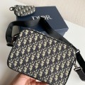 「#1475」DIOR Men's SAFARI Messenger Bag, Top Quality Size：18*25*5cm