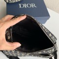「#1475」DIOR Men's SAFARI Messenger Bag, Top Quality Size：18*25*5cm