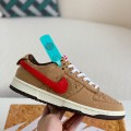 「#1488」CLOT x Nike Dunk Low SP CN GCEL Cork Sneakers