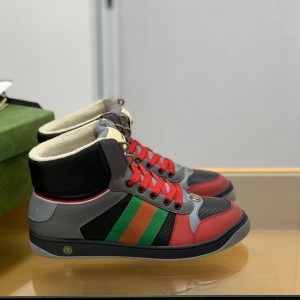 「#210」Gucci High-top Distressed sneakers