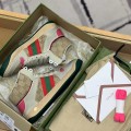 「#211」Gucci High-top Distressed sneakers